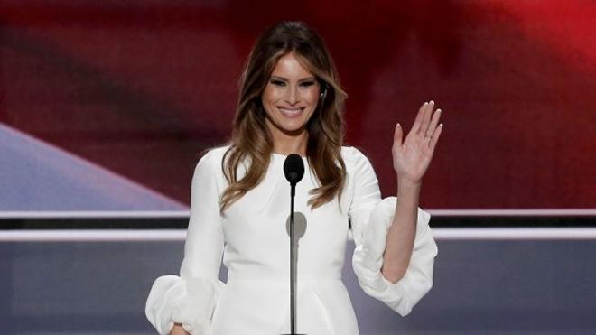 Melania Trump, al desnudo en fotos