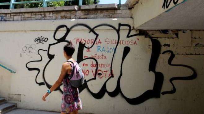 Aumentan los grafitis en el cauce mientras se retrasan las cámaras de vigilancia