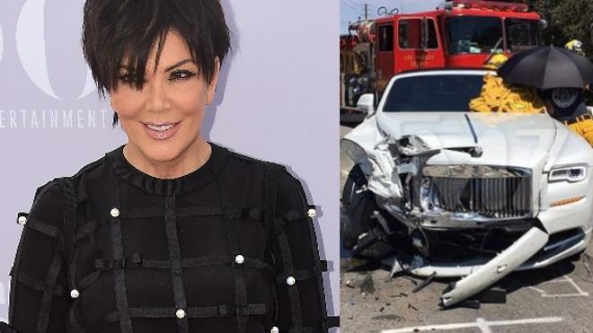 Kris Jenner sufre un accidente de tráfico