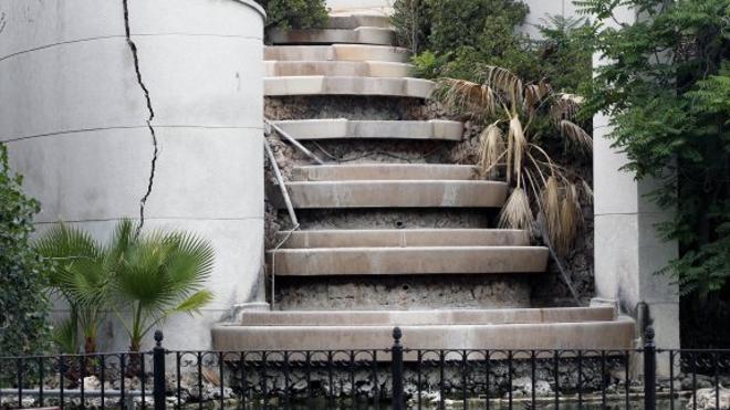 El jardín de Viveros se degrada por la falta de reformas durante años