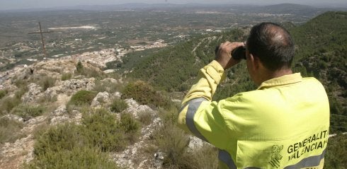 Las torres que vigilan incendios