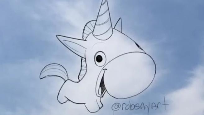 Rob Sayegh Junior, un dibujante que se inspira en las nubes