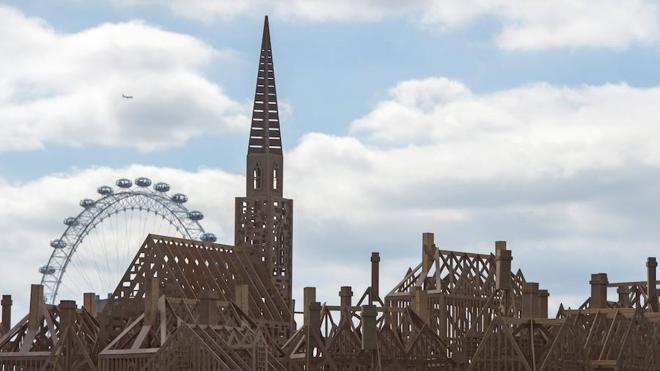 Así celebra Londres el 350 aniversario del gran incendio que asoló la ciudad