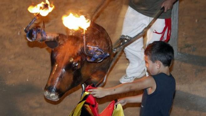 La Generalitat no es partidaria de los bous para niños