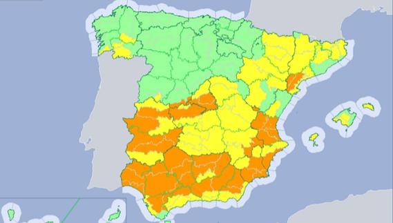 Xàtiva vuelve a alcanzar los 43º y Novelda llega a los 42º