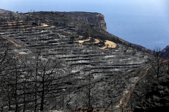 La Granadella, zona catastrófica