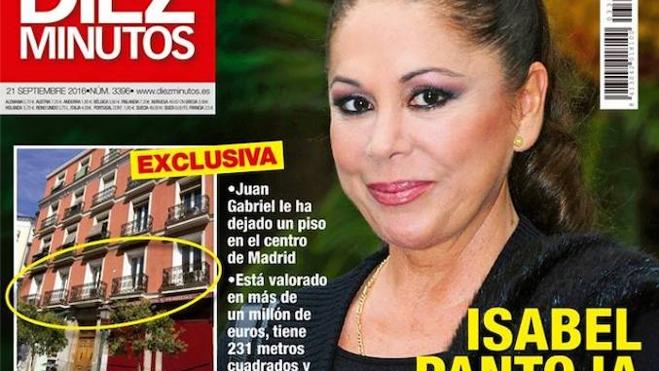 Isabel Pantoja recibe un piso de más de un millón de euros de la herencia de Juan Gabriel