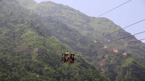 Así se vive a miles de metros de altura