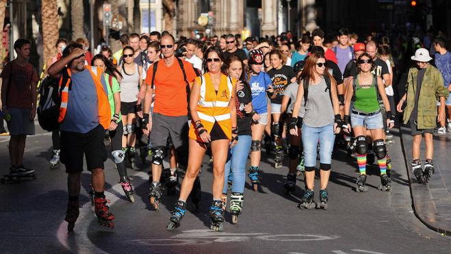Patinada en Valencia