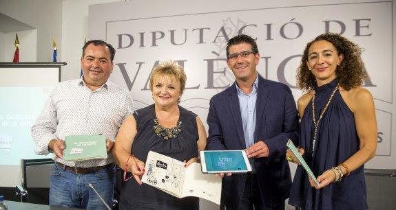 La Diputación de Valencia hace protagonista de un cómic a un asesor del presidente