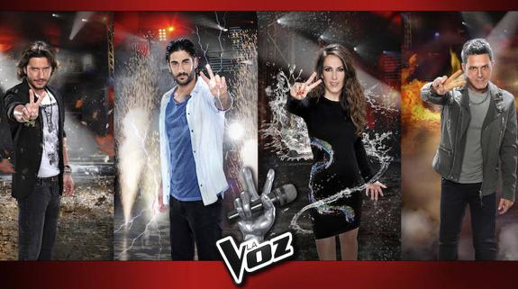 'La Voz' | Alejandro Sanz, Malú, Manuel Carrasco y Melendi se suben al escenario