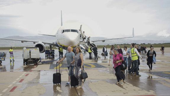 El aeropuerto de Castellón bate su récord mensual con 12.000 pasajeros