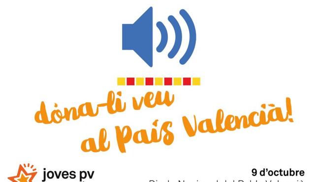 Las juventudes de Compromís piden la «autodeterminación y el autogobierno del País Valencià»