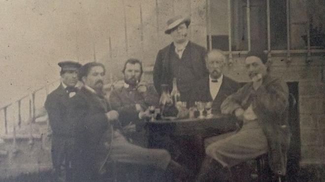 Hallan en Francia la primera fotografía de Van Gogh y Gauguin reunidos