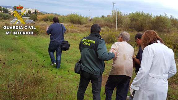 Angustiosa búsqueda de un anciano desaparecido tras un accidente de tráfico en Alfarp