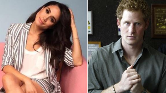 El príncipe Enrique sale con la actriz Meghan Markle