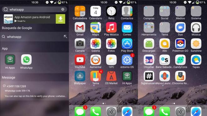 Convierte tu Android en un iPhone con esta app