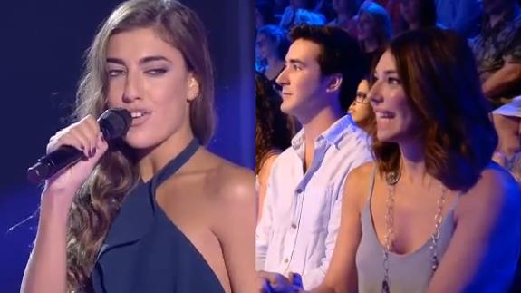 Claudia, la hija de Raquel Revuelta, eliminada en las batallas de 'La Voz'