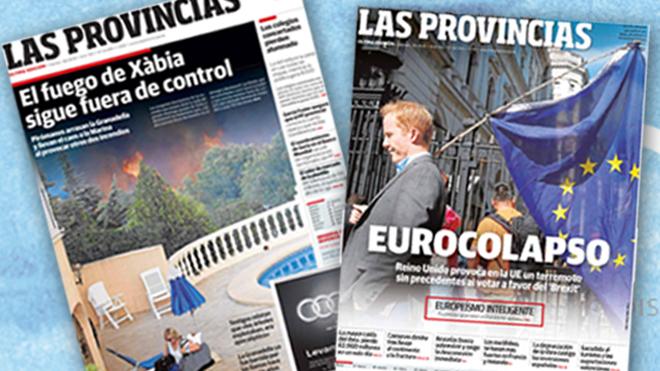LAS PROVINCIAS, el periódico regional mejor diseñado de España y América Latina