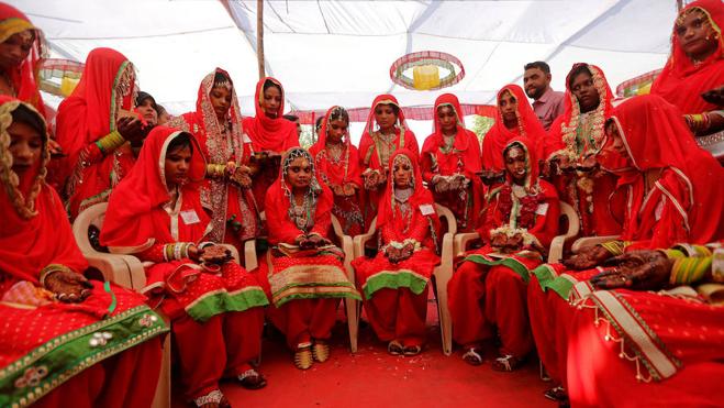 Las bodas masivas de India