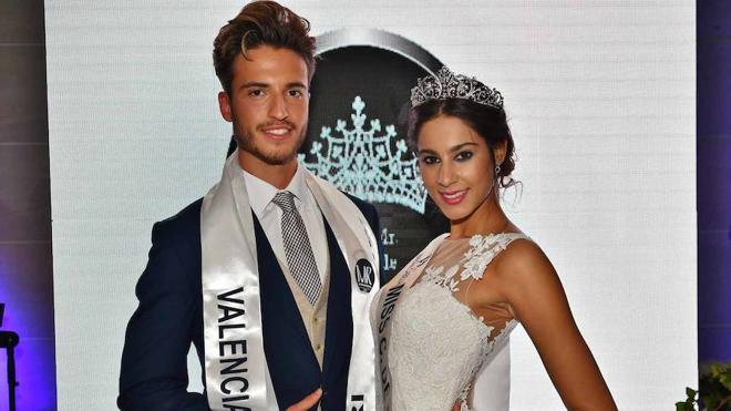 Mercedes Riveira y Guillermo Bernat, Miss y Míster Ciudad de Valencia 2016