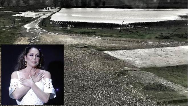 Cantora, inundada por las lluvias
