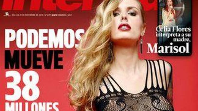 Mireia Pairó, portada de 'Interviú'