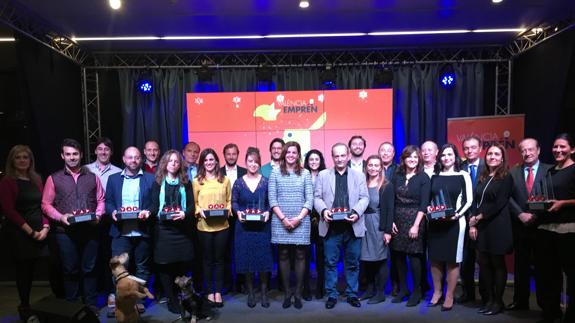 Mundo Arti, Cuidum Tech y Academia de Danza, Premios Valencia Emprende 2016