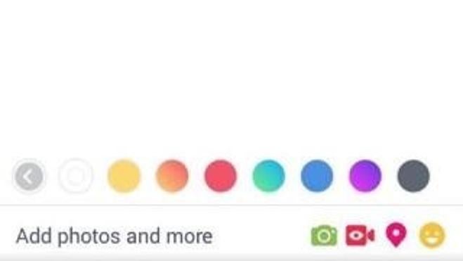 Ya puedes poner color a tus publicaciones de Facebook