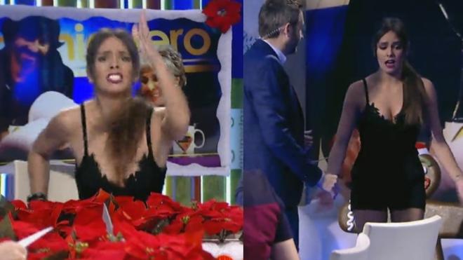 El tremendo cabreo de Cristina Pedroche en 'Zapeando'