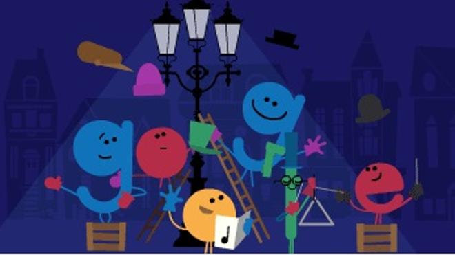 Felices fiestas | El doodle de Google dedicado a los villancicos de Navidad