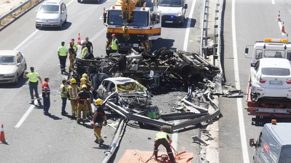 Aumentan un 20% los muertos en accidentes de tráfico en la Comunitat en 2016