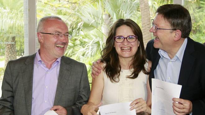 PSPV, Compromís y Podemos firmarán el miércoles la renovación del Pacto del Botánico