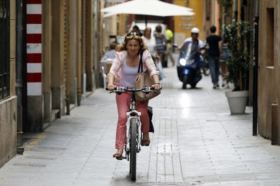 Valencia pierde casi uno de cada seis usuarios de bicicleta en el último año