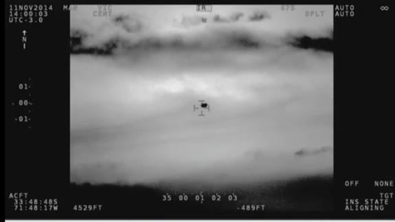 La Armada chilena confirma el avistamiento de un OVNI en 2014