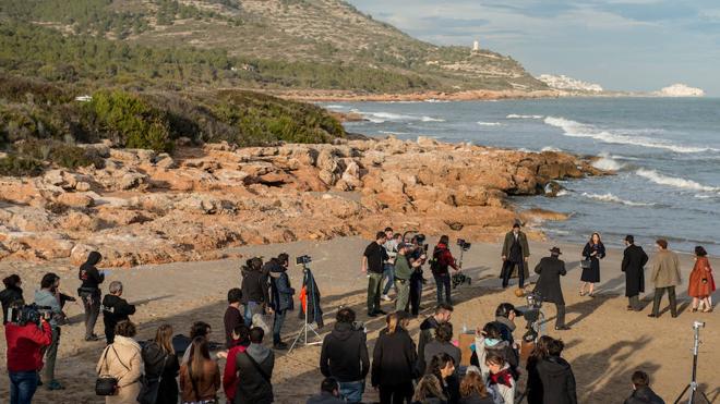 'El Ministerio del Tiempo' rueda en Peñíscola