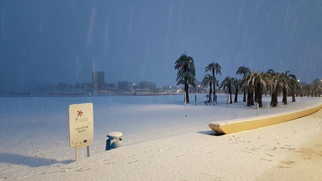 Fotos de la nevada en la Comunitat Valenciana
