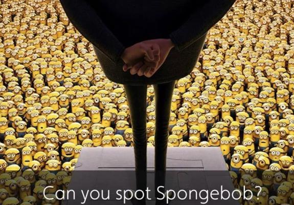 Encuentra a Bob Esponja en menos de 10 segundos