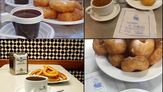 Cinco locales para disfrutar de un buen chocolate con buñuelos en Valencia