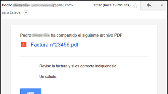 Alertan de una campaña de correos fraudulentos que tratan de suplantar a Google