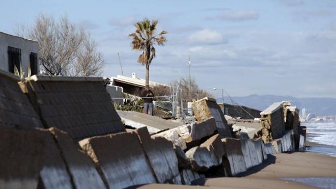 El Ayuntamiento de Valencia hará una escollera para salvar las viviendas de La Casbah en El Saler