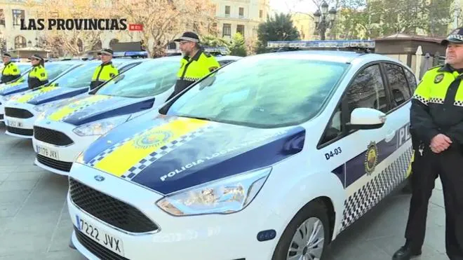 La Policía Local de Valencia incorpora 112 coches nuevos