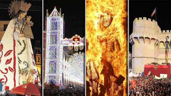 Los actos más destacados de las Fallas 2017