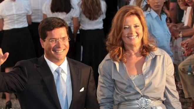 Alexia de Grecia consuela a la Infanta Cristina