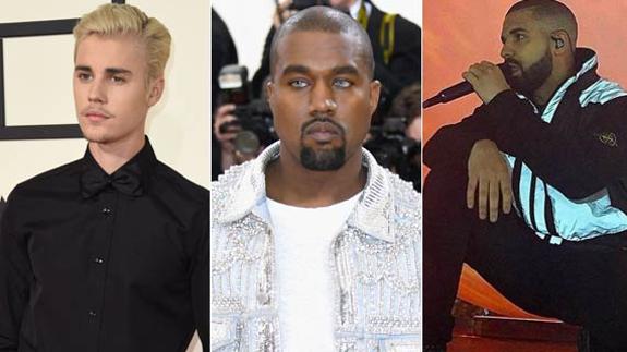 Justin Bieber, Kanye West y Drake planean boicotear los Grammy