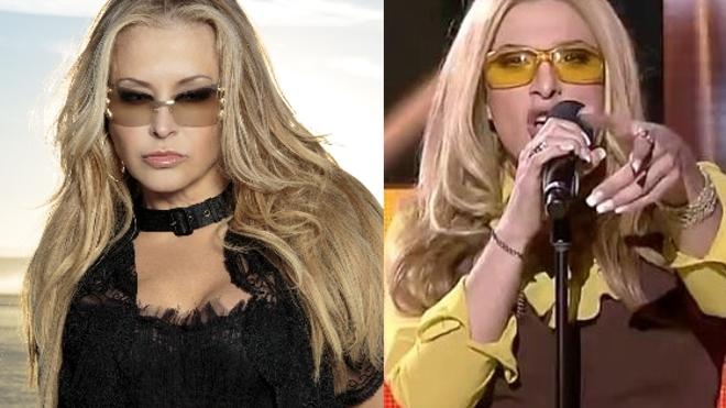 Anastacia felicita a Blas Cantó tras la imitación que hizo de la cantante en 'Tu cara me suena'