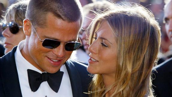 Jennifer Aniston y Brad Pitt comparten mensajes