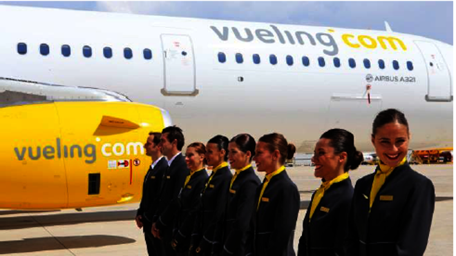 Vueling hará entrevistas mañana en Valencia para contratar tripulantes de cabina