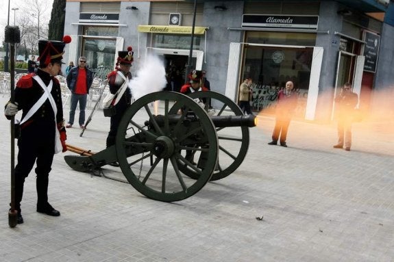 Recreación histórica en Camins al Grau