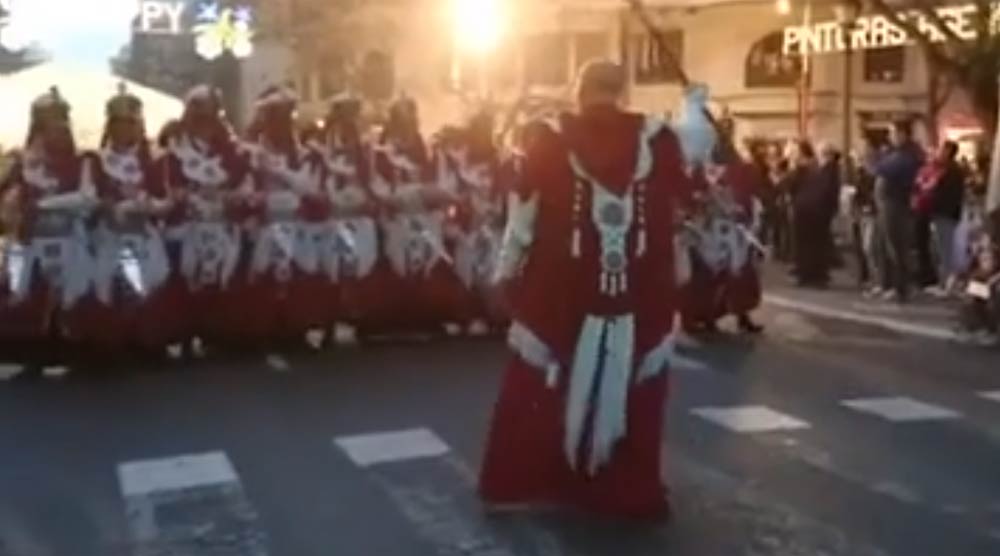 Parada mora de Jacinto Benavente-Reina Doña Germana